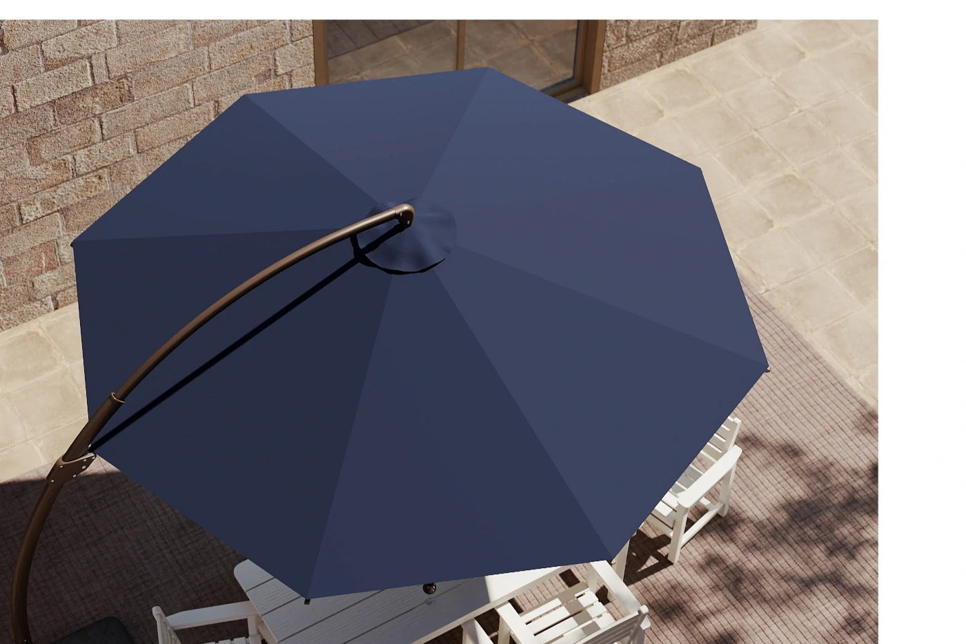 Cantilever Umbrella with Base