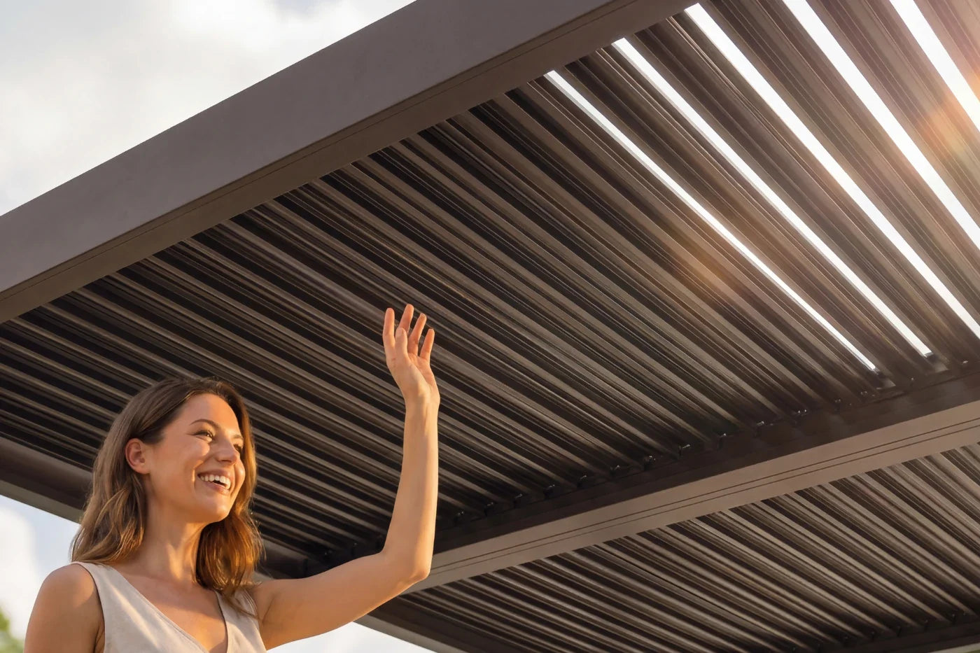Louvered Pergola