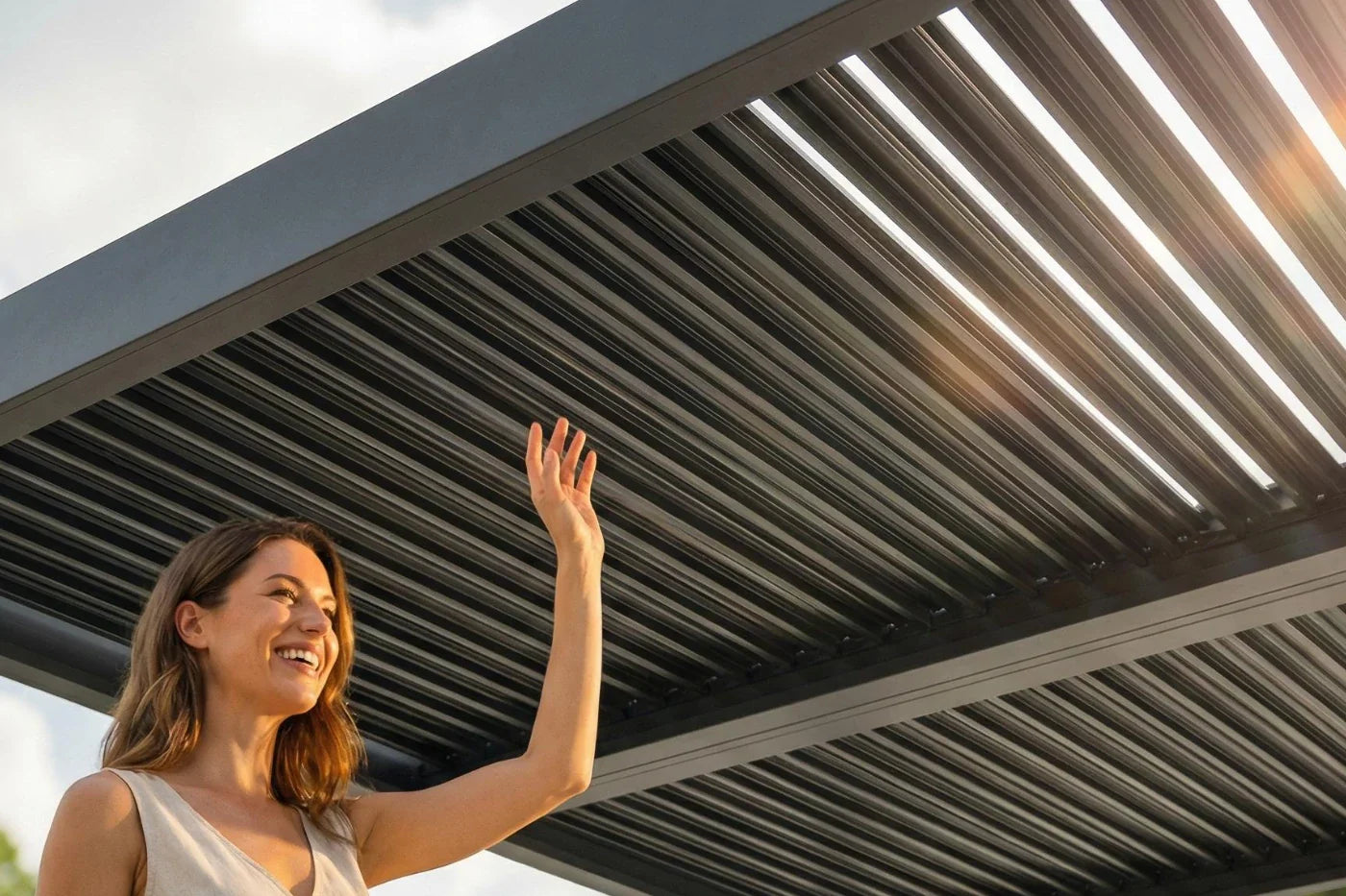 Louvered Pergola