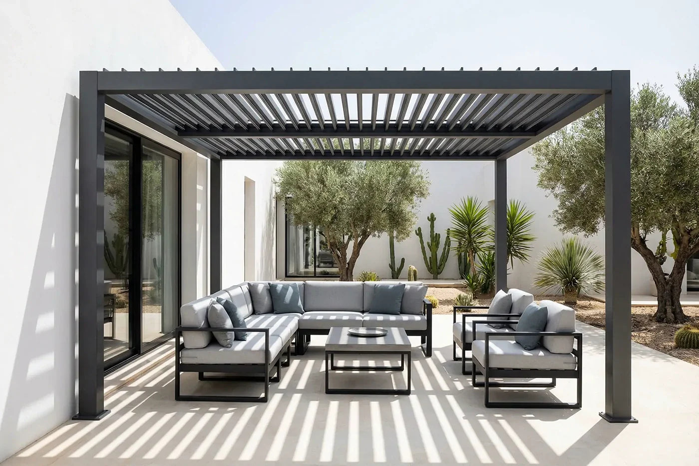 Louvered Pergola