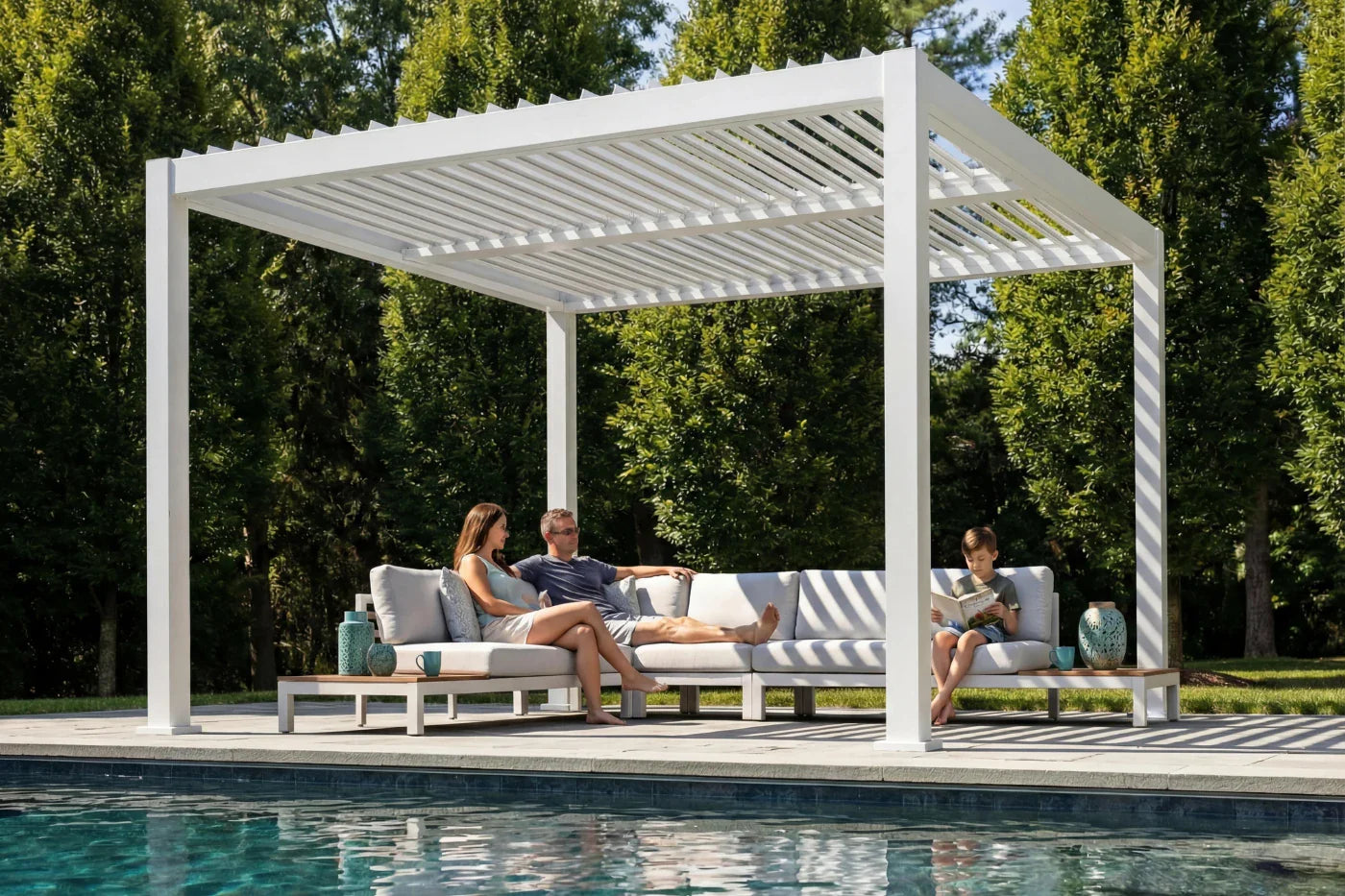 Louvered Pergola