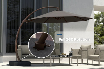 Cantilever Umbrella with Base