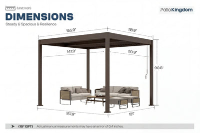 Louvered Pergola