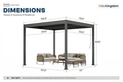 Louvered Pergola
