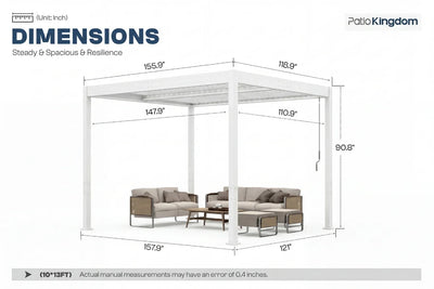 Louvered Pergola