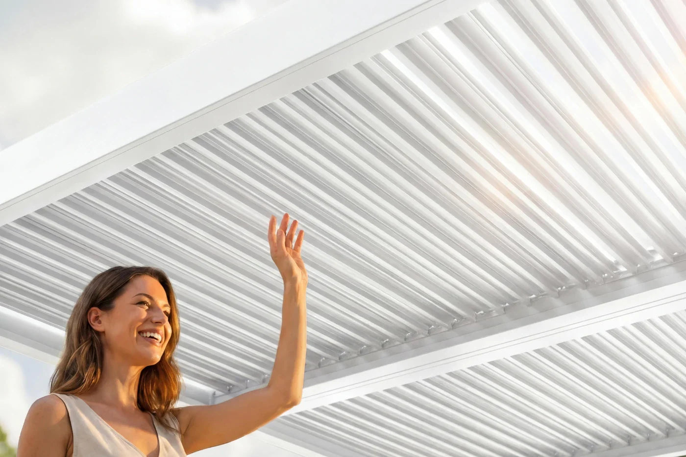 Louvered Pergola