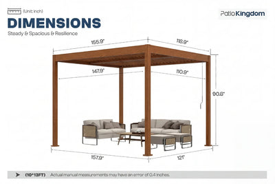 Louvered Pergola
