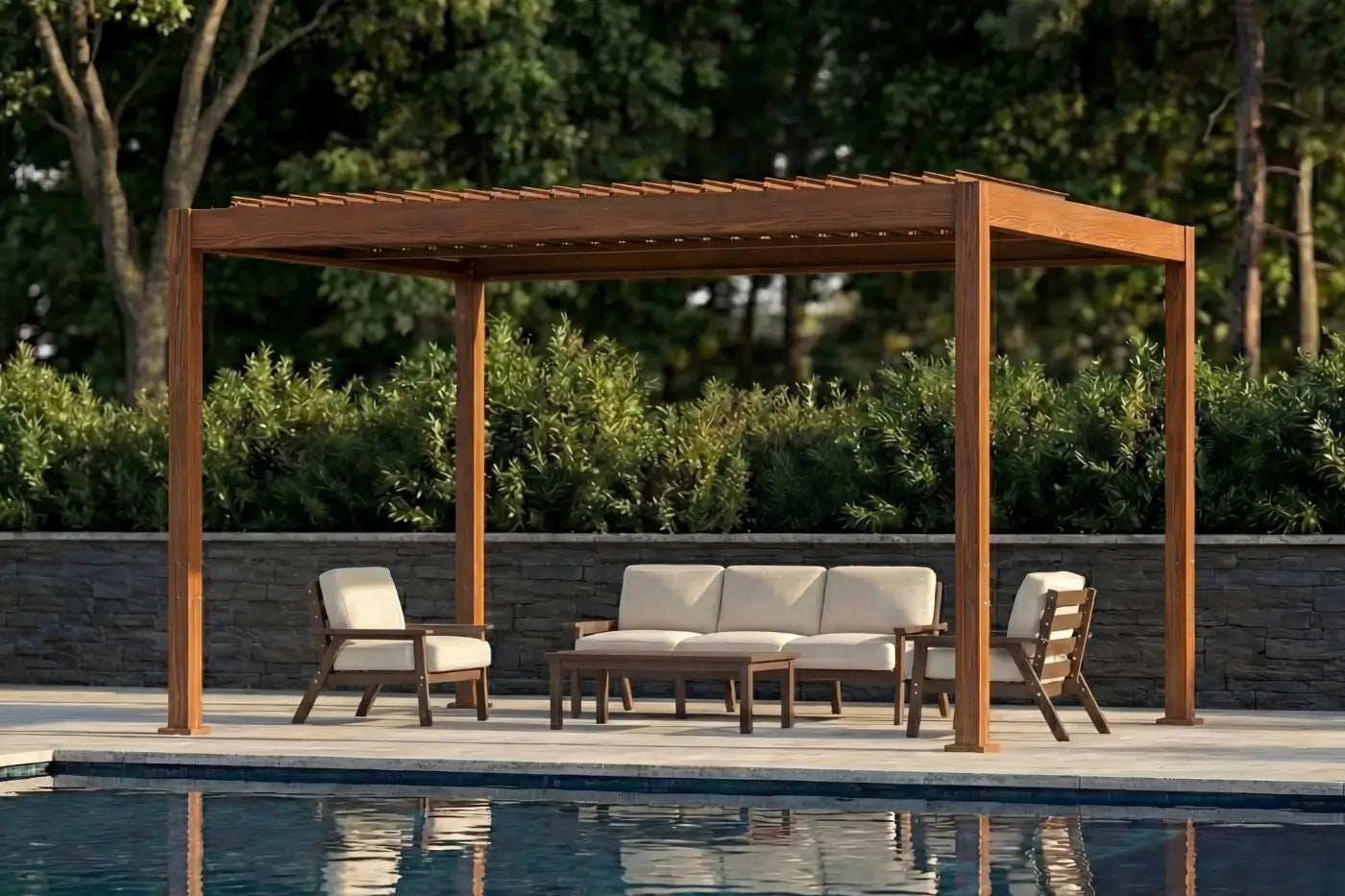Louvered Pergola