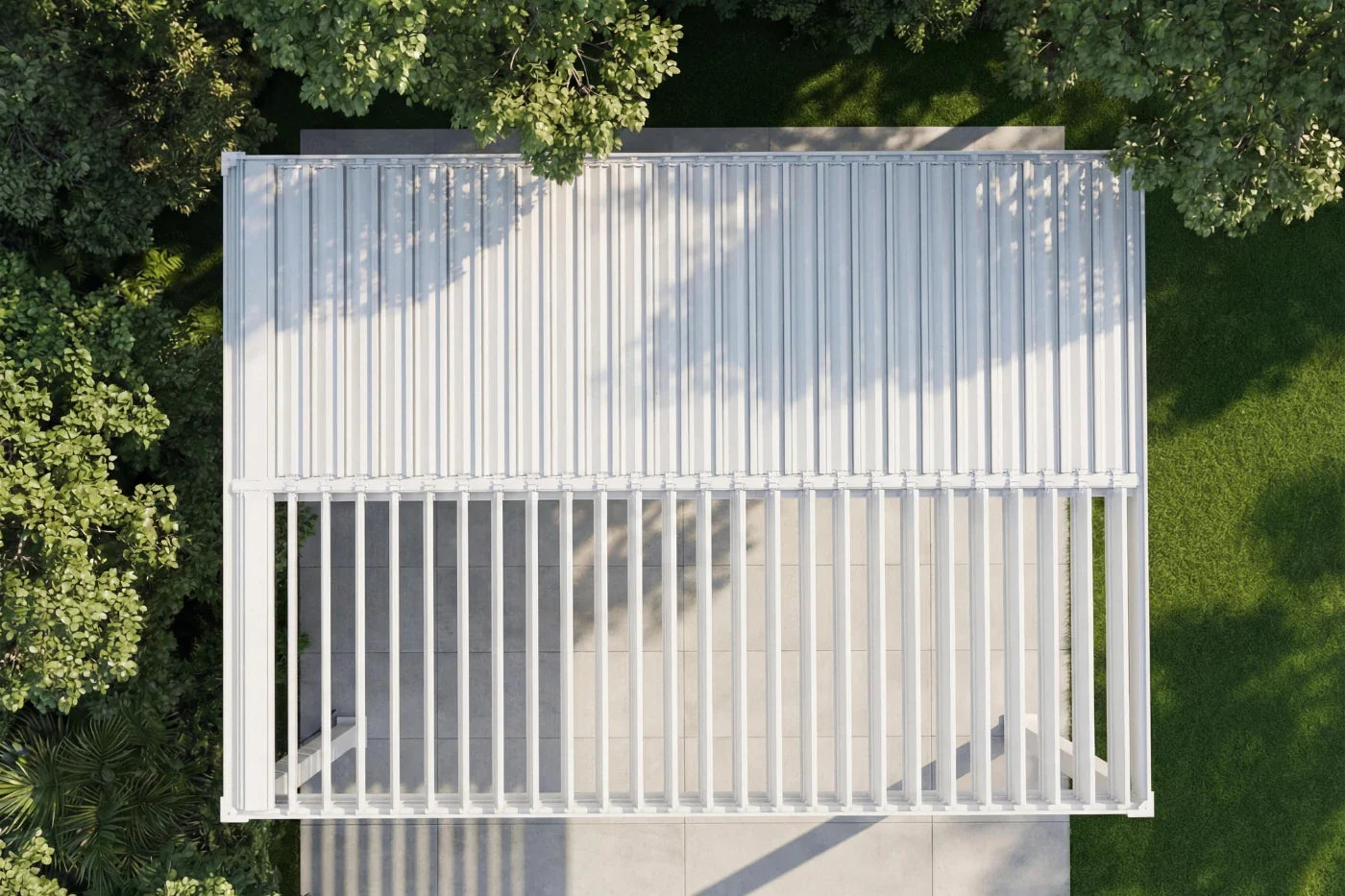 Louvered Pergola
