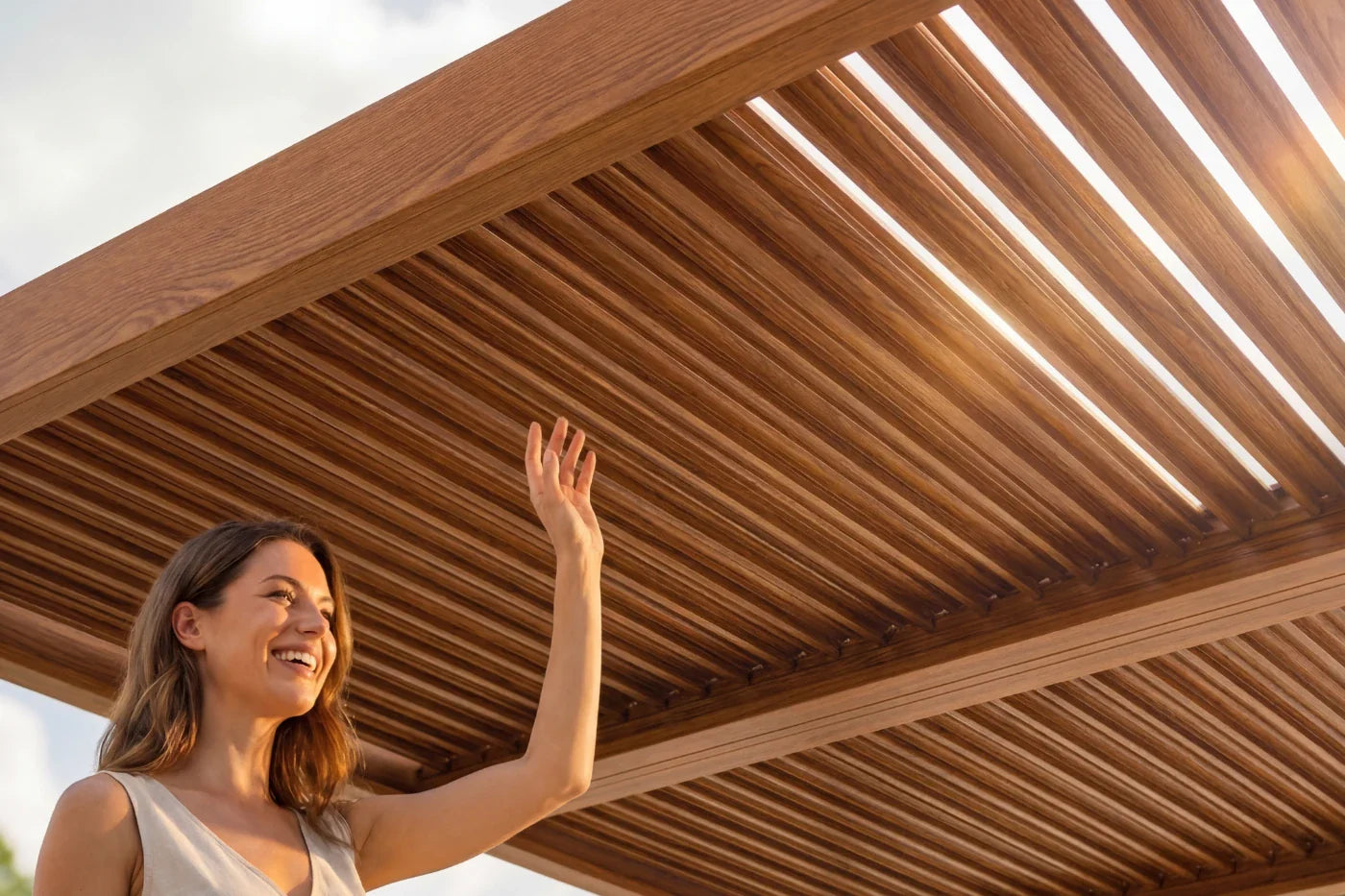 Louvered Pergola