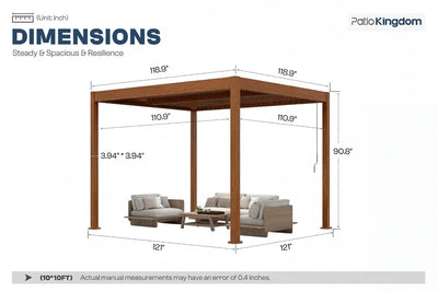 Louvered Pergola